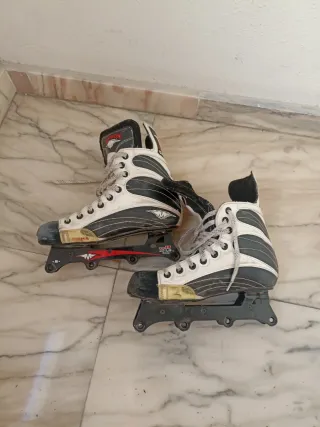 Patines hockey talla 8 sin ruedas