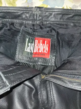 Pantalón de piel Last Rebels Talla 44