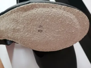 Zapatos de profesora de baile negros