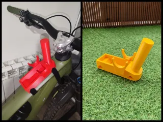 MTB Stem Dock (1ud Amarillo + cinchas)