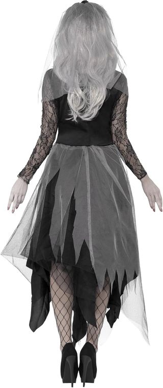 Smiffy's Disfraz de Novia Cementerio para Mujer, V