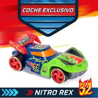 T-Racers Mix ‘N Race Volcanosaurus Pista para Coch