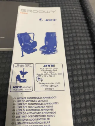 Silla de coche Jane Groowy