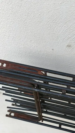 Lote 3 baldas estantería Multistrux vintage