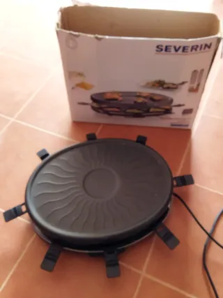 Plancha Eléctrica Raclette 8 Personas