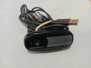 Videocámara Logitech Negra