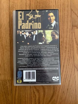 El Padrino Parte 1 VHS Español