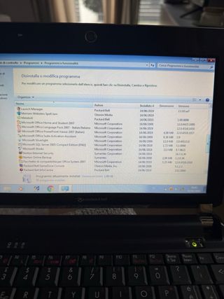 Packard Bell Notebook Nero/Argento