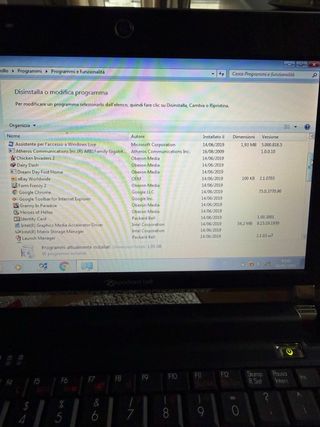 Packard Bell Notebook Nero/Argento