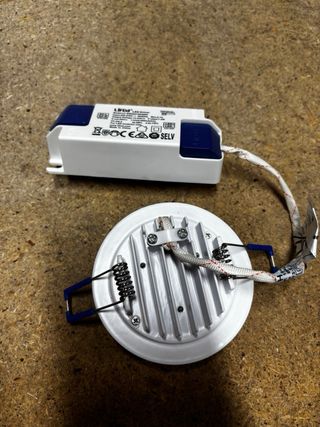 Lote 6 Focos LED Empotrables Techo Blancos