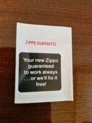 Accendino vintage inciso