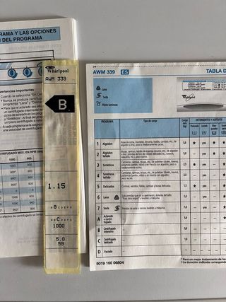 Lavadora Whirlpool AWM 339
