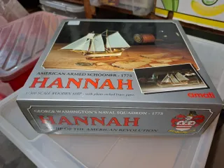 Kit Amati Hannah American Armed Schooner 1775