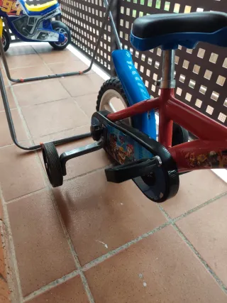 Bicicleta Patrulla Canina.