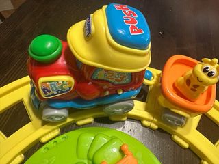 Trenino Chicco con accessori funzionante parla1