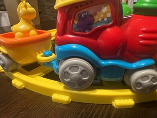 Trenino Chicco con accessori funzionante parla1