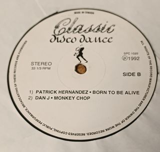 Various - Classic Disco Dance SPC 1020 - VG+ Title