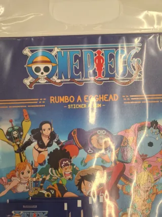 Álbum One Piece Rumbo a Egghead + Sobres