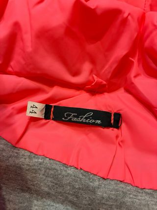 Piumino smanicato bambina/ragazza fucsia