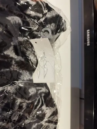 Pañuelo cuello estampado leopardo