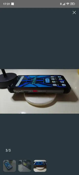 8849 Tank 4 smartphone nero 5G proiettore