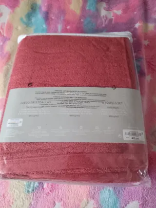 Juego 5 Toallas Algodón El Corte Inglés