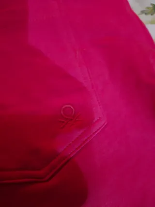 Pantaloni Benetton fucsia taglia 2XL