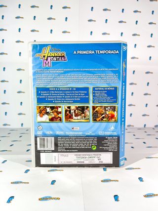 🇵🇹 DVD Hannah Montana 1ª Temporada Disco 4