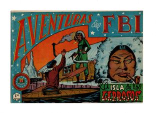 13 TEBEOS AVENTURAS FBI (Rollán 1.953/54)