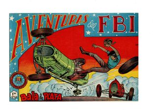 13 TEBEOS AVENTURAS FBI (Rollán 1.953/54)