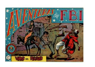 13 TEBEOS AVENTURAS FBI (Rollán 1.953/54)