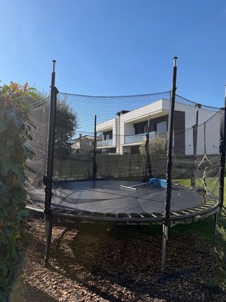 Cama elástica Saturne XXL 370 cm, 150 kg