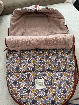 Saco bebé Walking Mum floral