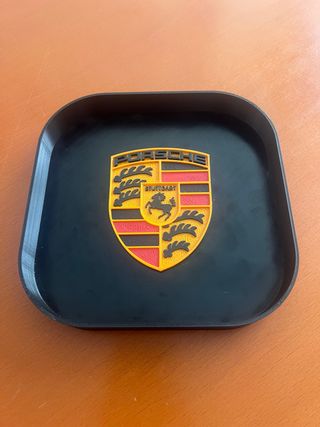 Bandeja VaciaBolsillos Porsche Negra