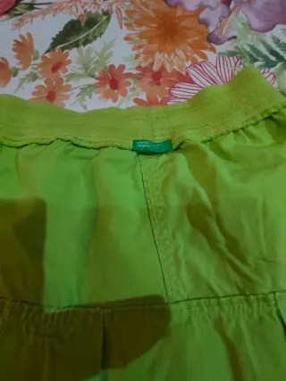 Gonnellina Benetton verde