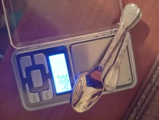 Set 3 Cucchiaini Argento 800