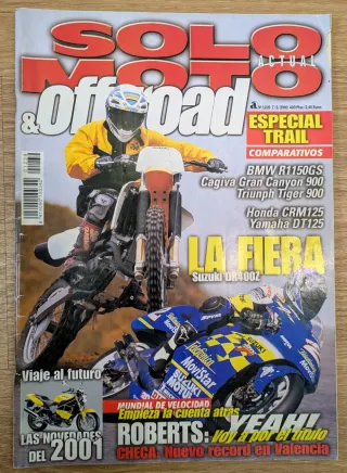 Revista SOLO MOTO actual N° 1239. Año 2000.