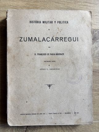 Historia Militar y Política Zumalacárregui