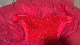 Vestido de Novia/Fiesta Rojo