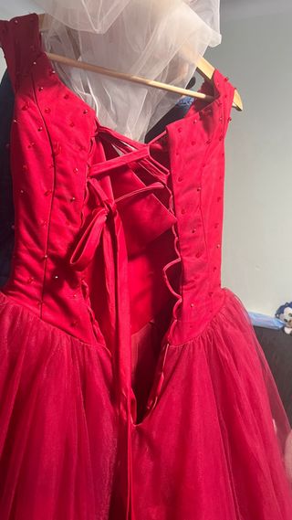 Vestido de Novia/Fiesta Rojo