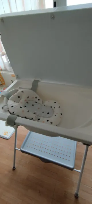 Cambiador bebé con estampado de animales