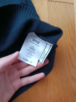 Maglione Ami Paris cuore rosso taglia M