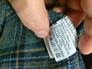 Camicia Uomo Flanella EUROPEAN PROJECT XL