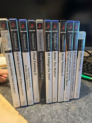 Lote 12 Juegos PS2: Metal Gear, Final Fantasy, Gra