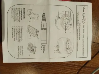 Torno Uñas Profesional Romeo & Juliette 35000 RPM