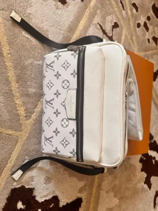 Bolso bandolera Louis Vuitton blanco