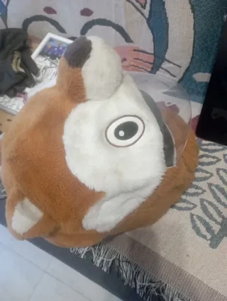 Casco NZI Ardilla Marrón y Blanco talla M