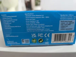 Sandberg Bluetooth Earbuds Touch Pro