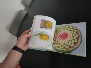 Libros decoración frutas y verduras