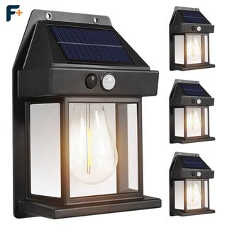 4 Faroles Solares Exterior